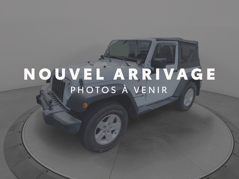 Jeep Wrangler JK Sport toit souple. 2018
