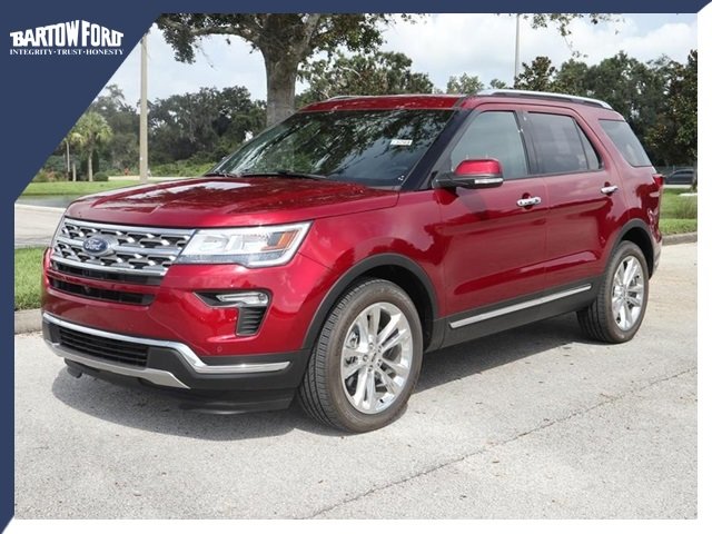 New 2018 Ford Explorer Limited In Bartow W4641 Bartow Ford