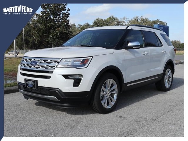 New 2019 Ford Explorer Xlt In Bartow X7299 Bartow Ford