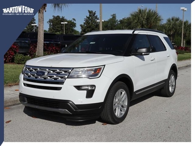 New 2019 Ford Explorer Xlt In Bartow Xa5282 Bartow Ford