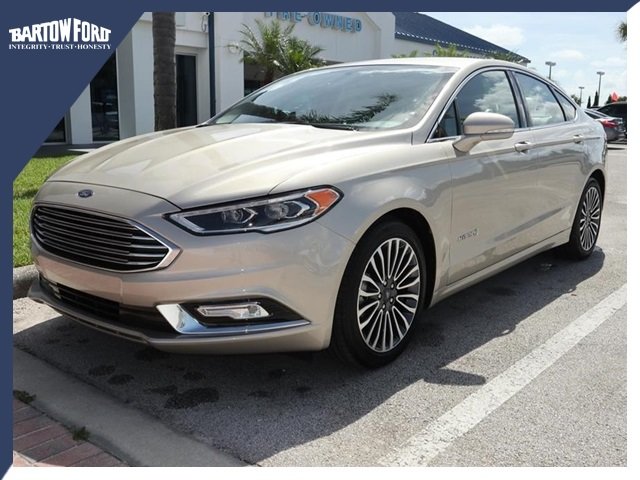 Pre Owned 2018 Ford Fusion Hybrid Titanium In Bartow C14305p Bartow Ford