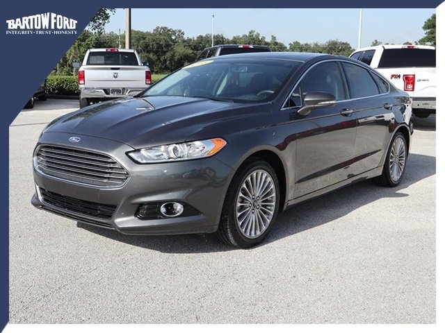 Pre Owned 2016 Ford Fusion Titanium In Bartow X7309a Bartow Ford