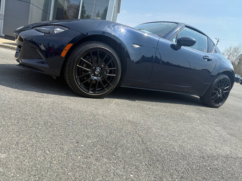 2021 Mazda MX-5 RF GT at Pure White Nappa Leather