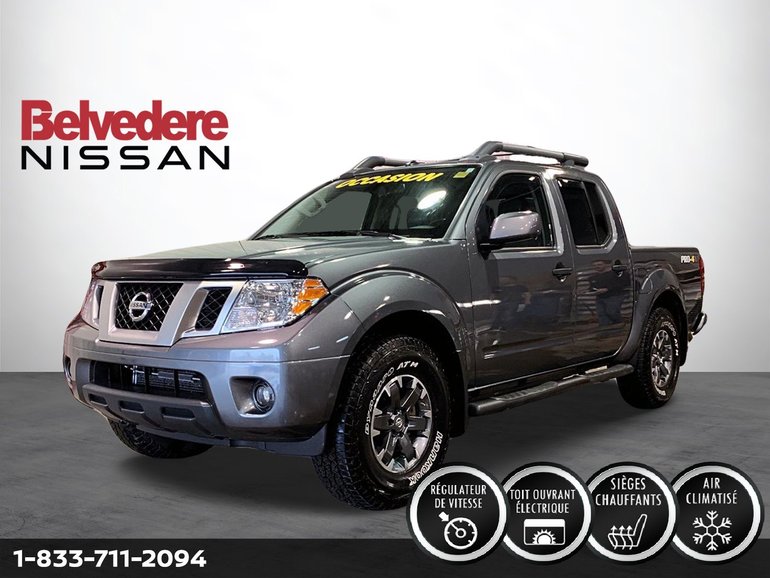 Belvedere Nissan Saint Jerome Used 2019 Frontier Pro 4x 4x4 Cuir Toit Navigation Camera In The Laurentians