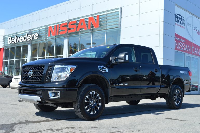 Belvedere Occasion Used 2018 Titan Xd Diesel Pro 4x Demo Cuir