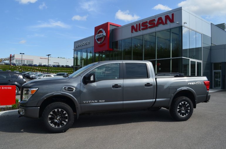 2018 nissan titan pro 4x diesel