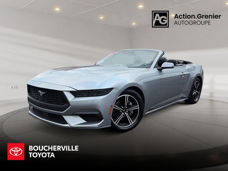 2025 Ford Mustang Ecoboost Premium Convertible + CUIR + CARPLAY