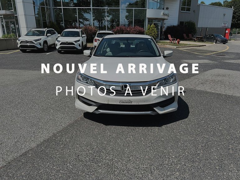 Honda Accord Sedan LX + SIEGES CHAUFFANT + LIQUIDATION 2016
