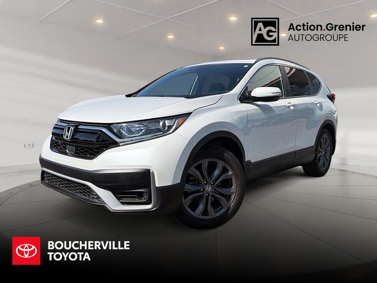 2020 Honda CR-V Sport AWD + TOIT OUVRANT + CUIR/TISSU + CARPLAY
