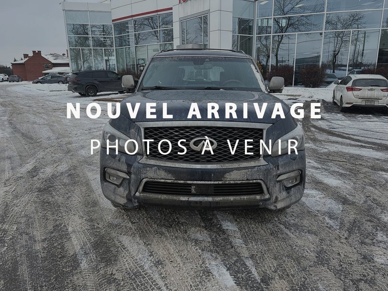 Infiniti QX80 LIMITED + SIEGES EN CUIR + TOIT OUVRANT + 7 PLACES 2017