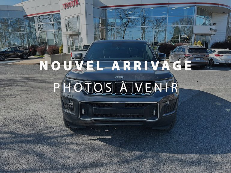 Jeep Grand Cherokee Overland + SIEGES EN CUIR + TOIT PANORAMIQUE 2023