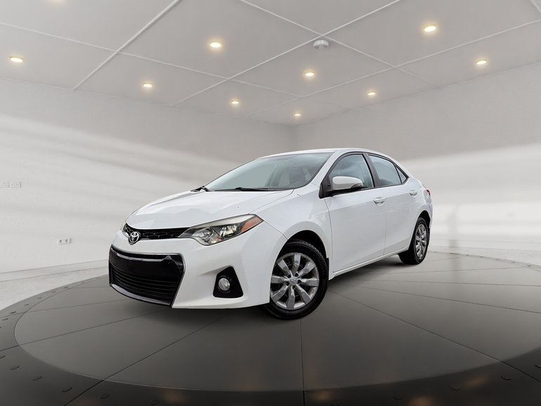 2016 Toyota Corolla S + CAMÉRA + BLUETOOTH + SIÈGES CHAUFFANTS