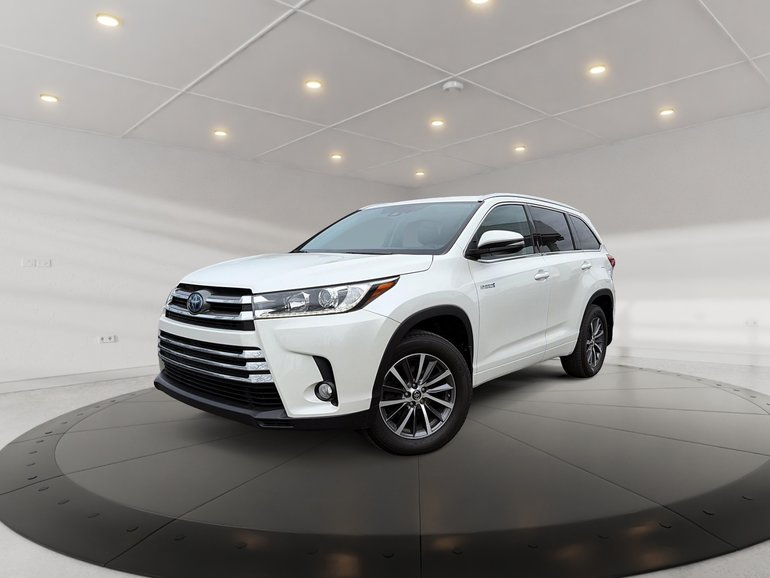 Toyota Highlander Hybrid XLE + CUIR + TOIT + GPS + BAS KILO !!! 2018