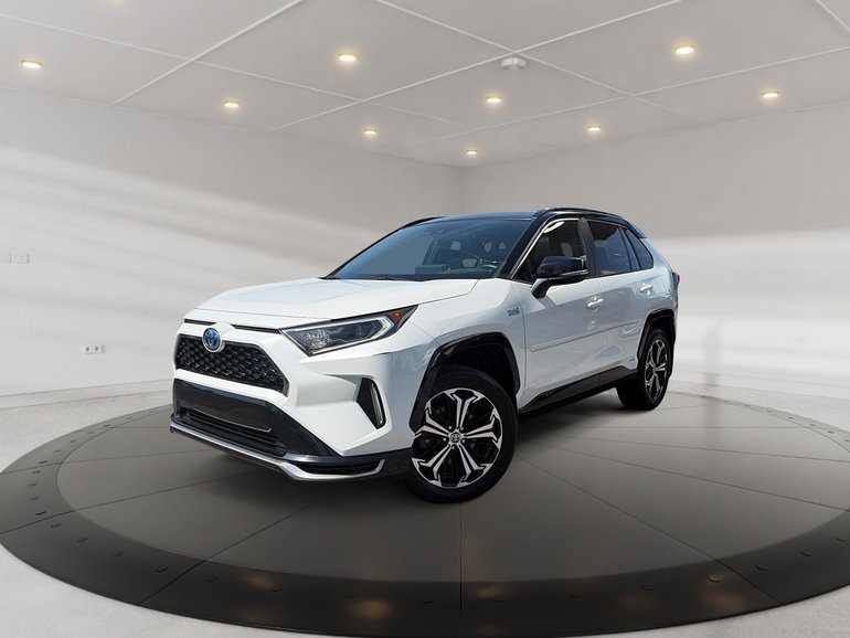 2021 Toyota RAV4 Prime XSE + 68 KM D'AUTONOMIE + CUIR + TOIT + CARPLAY!