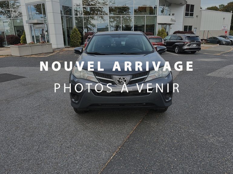 2015 Toyota RAV4 LE + AWD + BLUETOOTH + A/C + JAMAIS ACCIDENTÉ