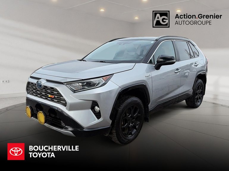 Toyota RAV4 Hybrid SE + CUIR + TOIT + LOOK TRAIL + CARPLAY + WOW ! 2019