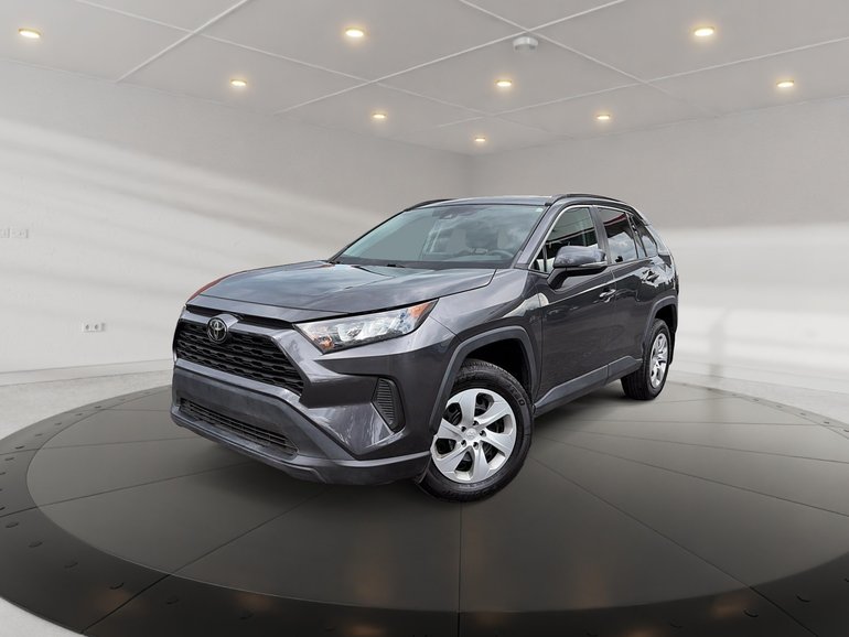 2019 Toyota RAV4 LE + CARPLAY + CAMÉRA RECUL + SIÈGES CHAUFFANTS