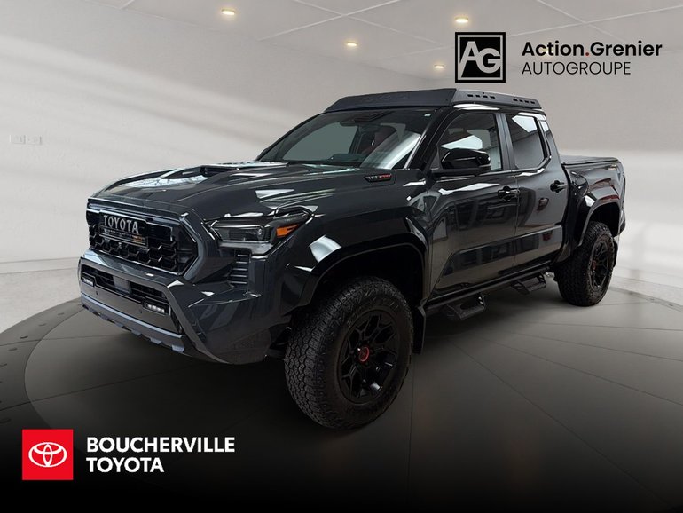 Toyota Tacoma Hybrid TRD PRO + CUIR ROUGE + TOIT + JBL + WOW !!! 2025