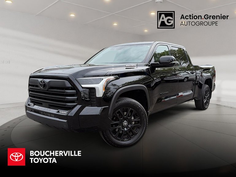 2025 Toyota Tundra Limited Hybrid + 6.5FT BOX + CUIR + TOIT PANO +++