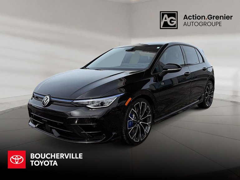 Volkswagen Golf R + AWD + 328 HP + CUIR + TOIT + CARPLAY + WOW ! 2025