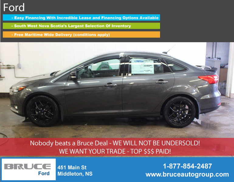 New 2016 Ford Focus Se 2 0l 4 Cyl Automatic Fwd 4d Sedan For Sale