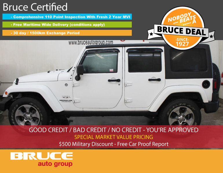 Used 2016 Jeep Wrangler Unlimited Sahara 3 6l 6 Cyl Manual