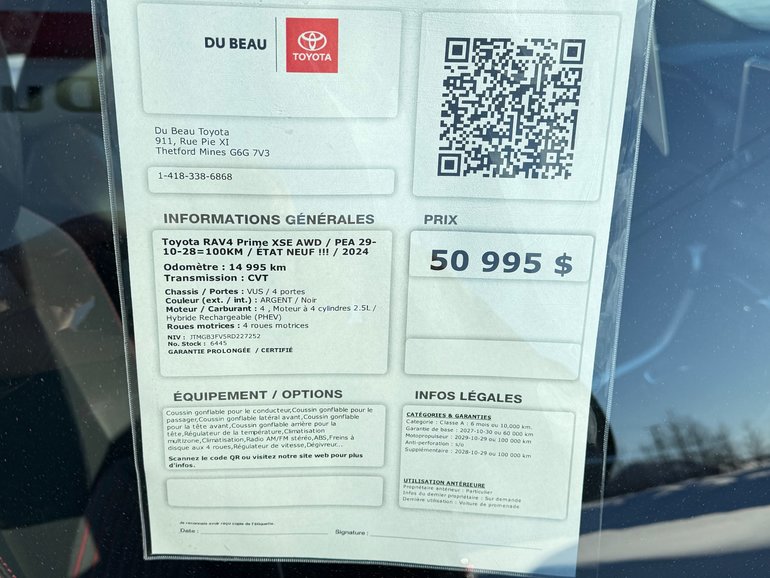 2024 Toyota RAV4 Prime