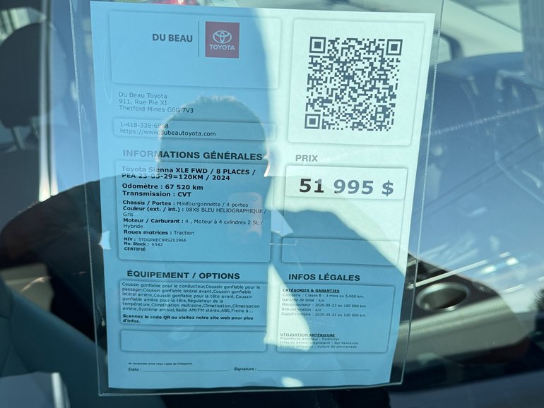 2024 Toyota Sienna