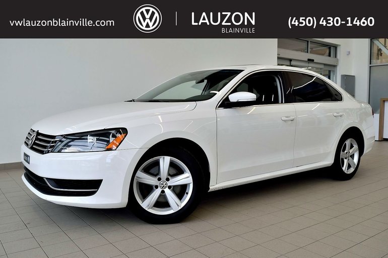 Used 15 Volkswagen Passat Comfortline Toit Ouvrant White 66 8 Km For Sale 0 Volkswagen Lauzon Blainville V1455 1