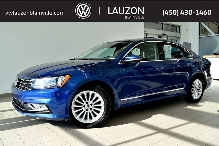 Used 16 Volkswagen Passat Comfortline Toit Ouvrant Blue 78 819 Km For Sale 0 Volkswagen Lauzon Blainville V1499