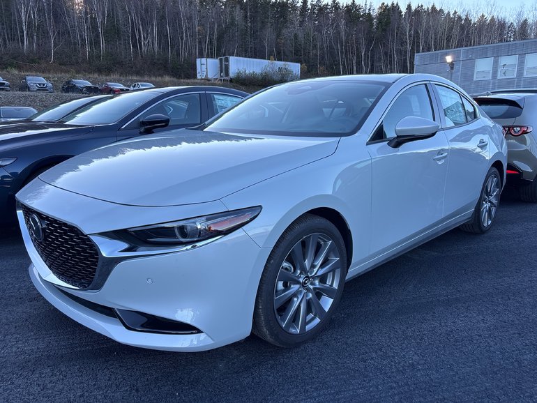 2025  MAZDA 3 GT AWD AUTO (EXTRA CERAMIC/WHITE/POLYMETAL GREY PAINT) AUTO