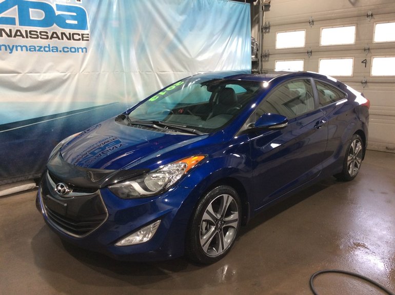 Montmagny Mazda Pre Owned 2013 Hyundai Elantra Coupe Se Cuir