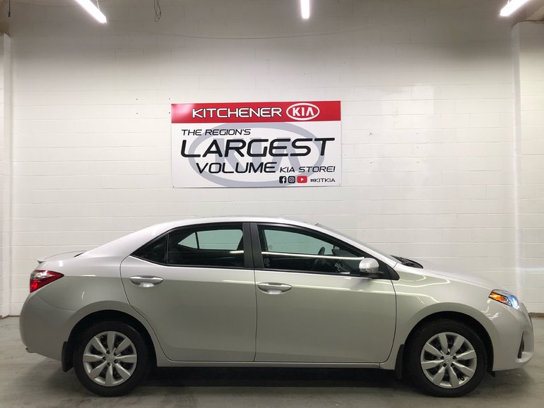 Used 2016 Toyota Corolla 4 Door Sedan S Cvti S For Sale 17100 0 Kitchener Kia