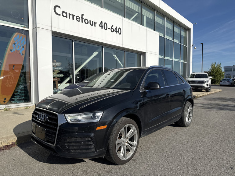 Audi Q3 PROGRESSIVE QUATTRO CUIR TOIT PANO CAMÉRA 2018