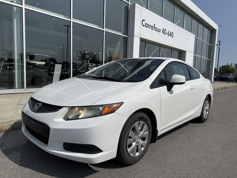 2012 Honda Civic Coupe LX AUTOMATIQUE BLUETOOTH AIR CLIM