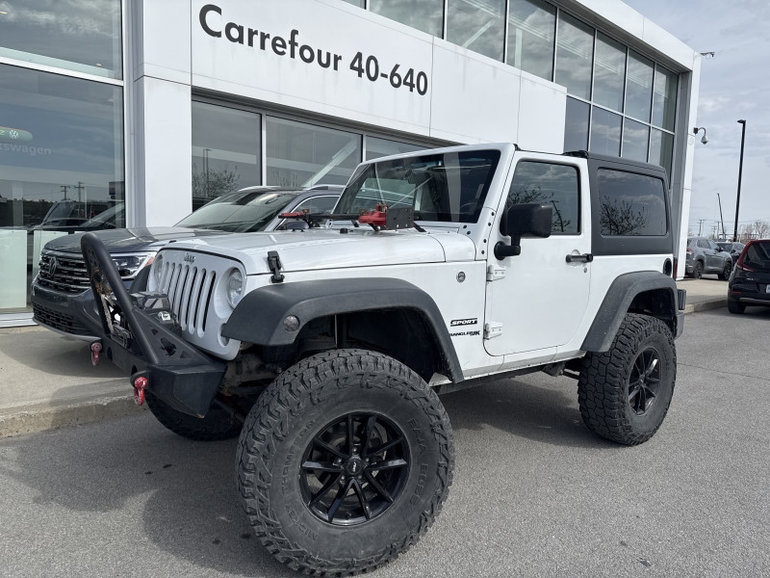 Jeep Wrangler JK JEEP MANUELLE SPORT KJ LIFT KIT TIRE 33POUCES 2018