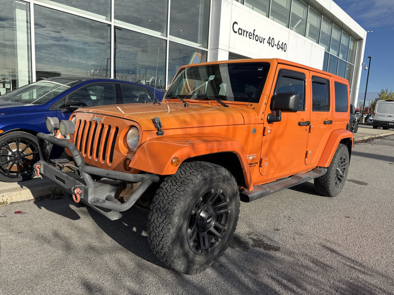 Jeep WRANGLER UNLIMITED JEEP UNLIMITED SAHARA AUTOMATIQUE 4X4 4PORTES 2012
