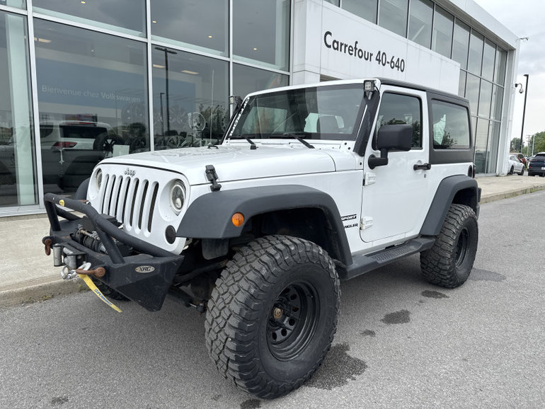 Jeep Wrangler WRANGLER SPORT MANUELLE PNEUS 33 POUCES LIFT KIT 2014