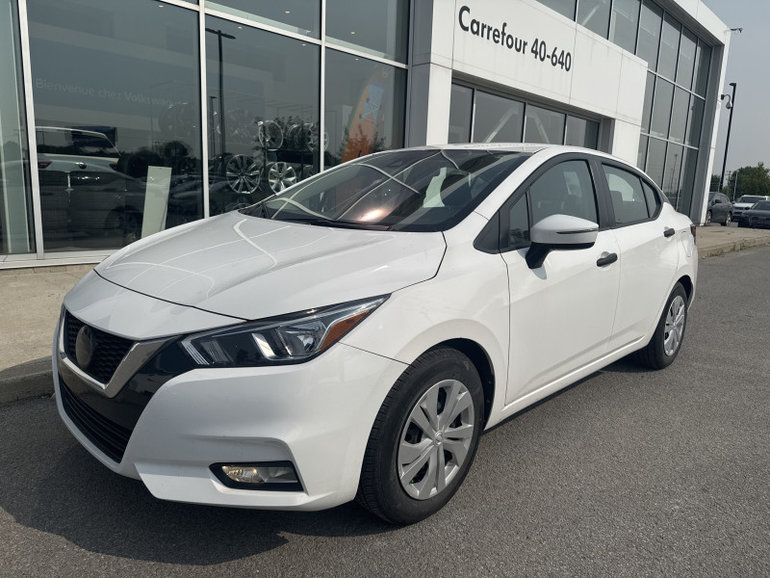 Nissan Versa S AUTOMATIQUE CAMÉRA BLUETOOTH BAS KILO JAMAIS ACC 2021