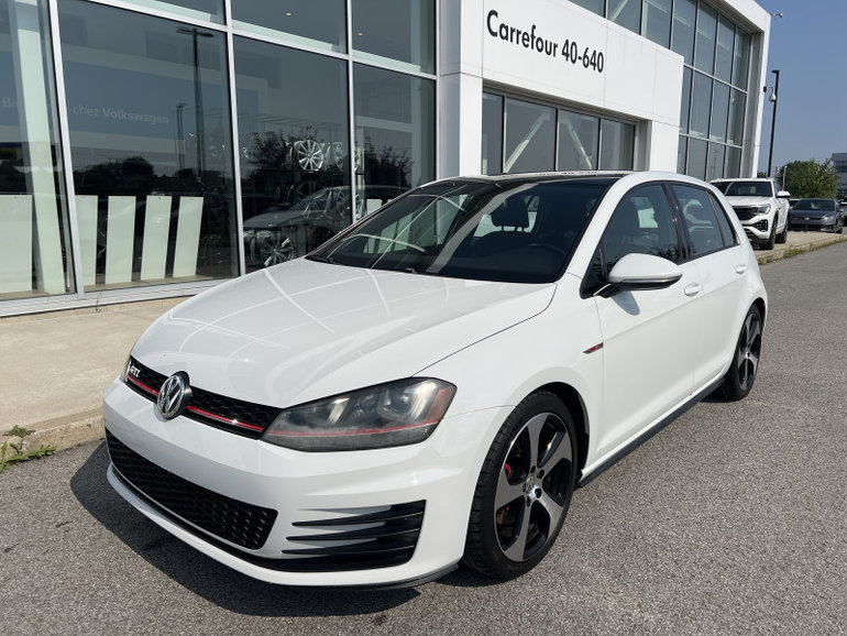 2015 Volkswagen Golf GTI AUTOBAHN CUIR TOIT PANO FENDER AUDIO CAMÉRA