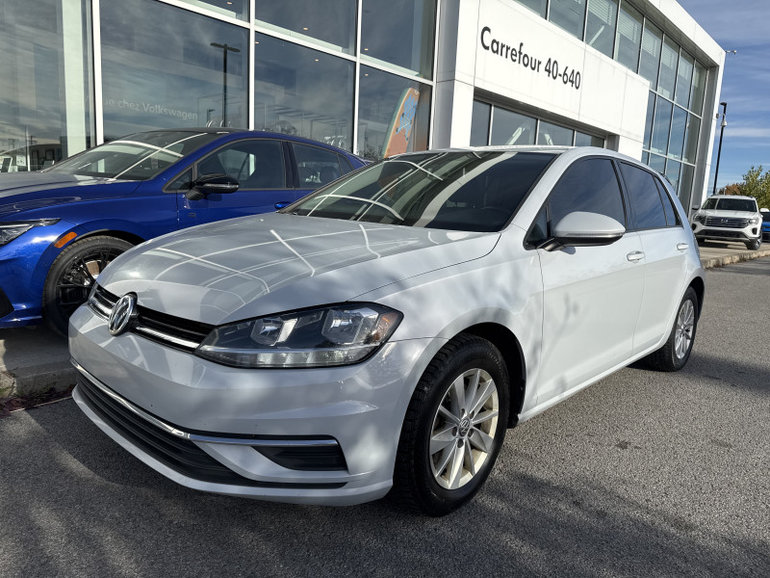 Volkswagen GOLF TRENDLINE AUTOMATIQUE CARPLAY CAMÉRA SIEGES CHAUFF 2018