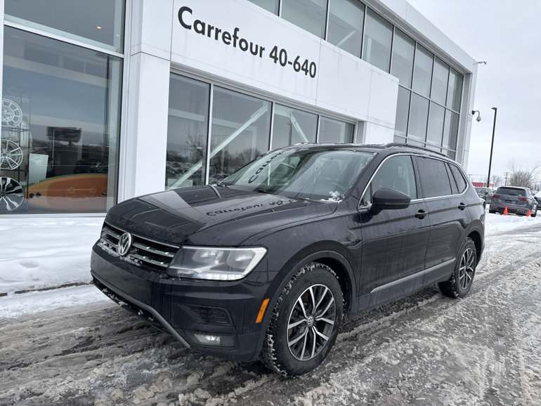 2018 Volkswagen TIGUAN COMFORTLINE 4MOTION CUIR TOIT PANO CARPLAY CAMÉRA