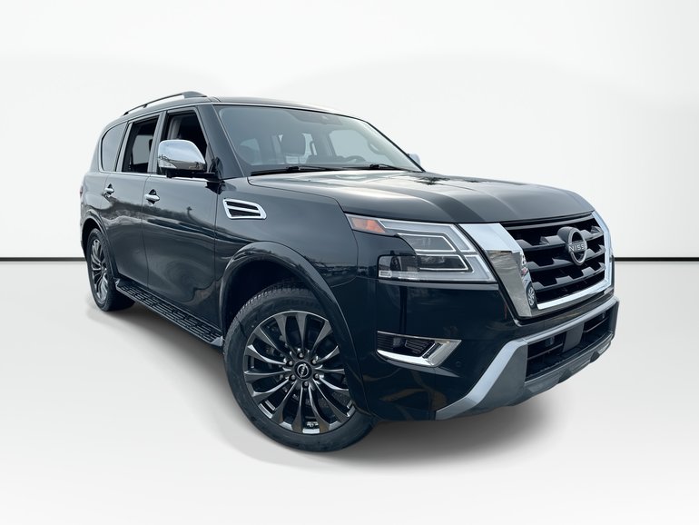 2023 Nissan Armada Platinum | Cam | Lthr | HtdSeats | Wireless | USB