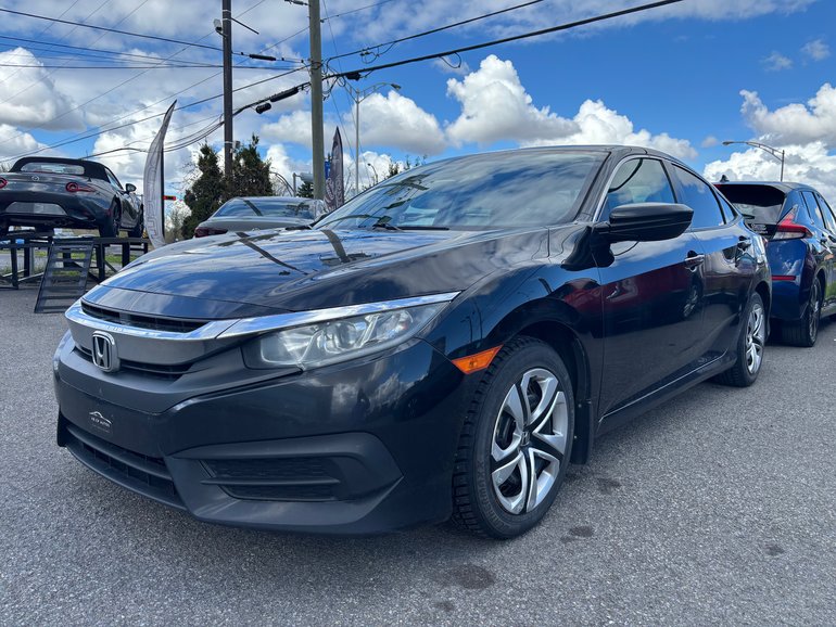 2017 Honda Civic Sedan LX A/C SIEGES CHAUFFANTS RÉGULATEUR BLUETOOTH