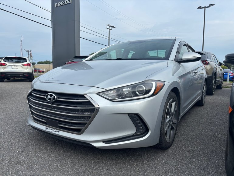 2018 Hyundai Elantra GLS TOIT A/C SIEGES EN CUIR CHAUFFANTS CAMERA MAGS
