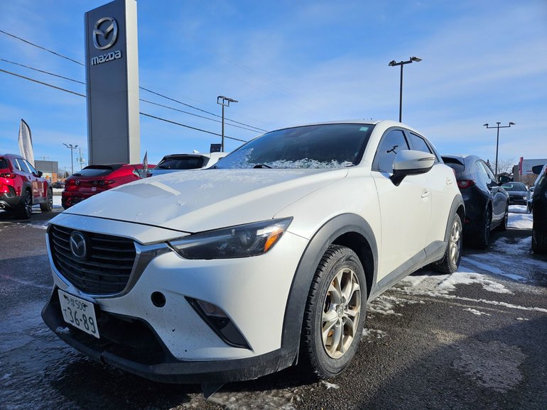 2018 Mazda CX-3 GS AWD SIEGES ET VOLANT CHAUFFANTS TOIT OUVRANT