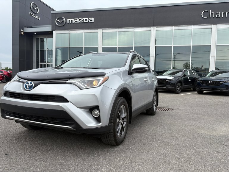 Toyota RAV4 Hybrid XLE AWD TOIT A/C BLUETOOTH CAMERA REGULATEUR 2016