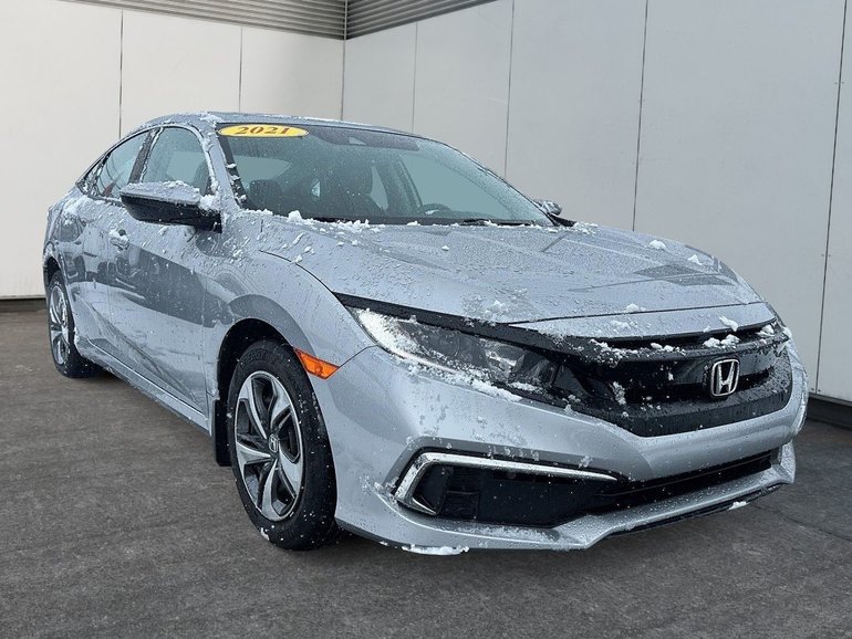 2021 Honda Civic LX | Cam | USB | HtdSeats | Warranty to 2026