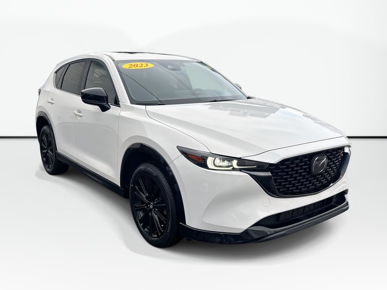 2023 Mazda CX-5 Sport Design w/Turbo | Leather | Roof | Nav | Cam