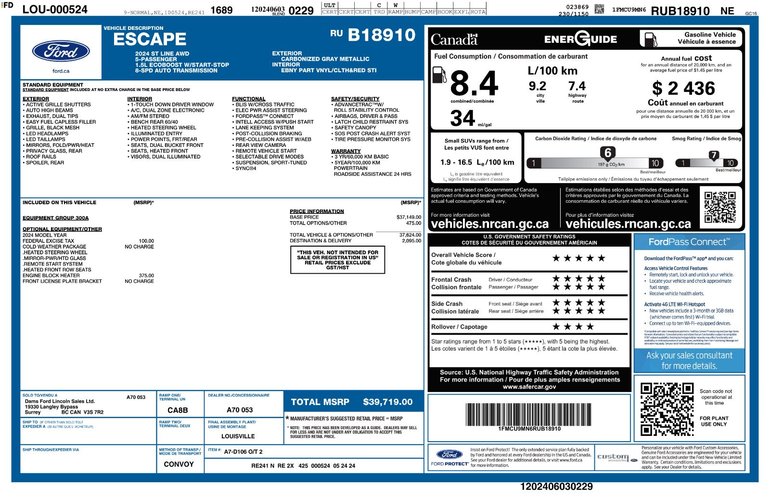 2024 Ford ESCAPE